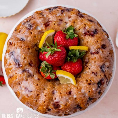 Strawberry Lemonade Bundt Cake The Best Cake Recipes 0339