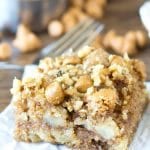 apple snack cake with butterscotch chips