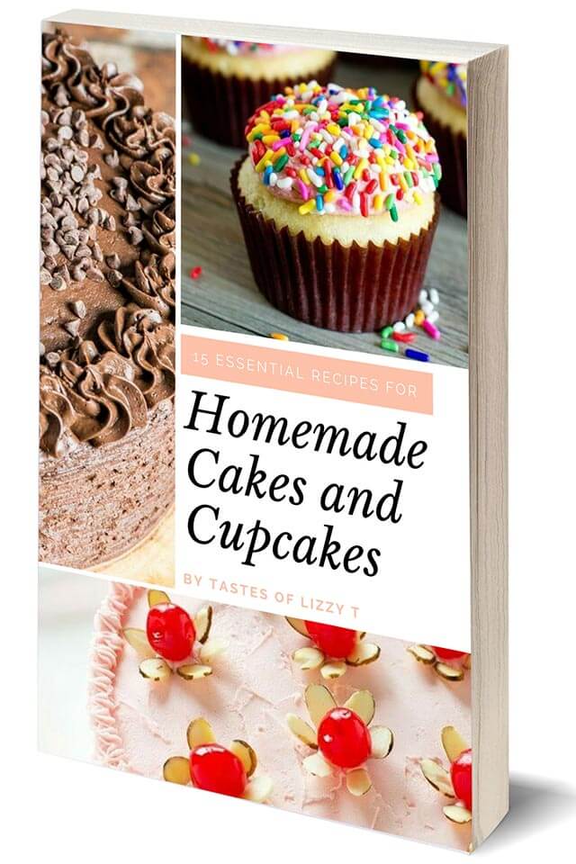 homemade cakes and cupcakes cookbook cover
