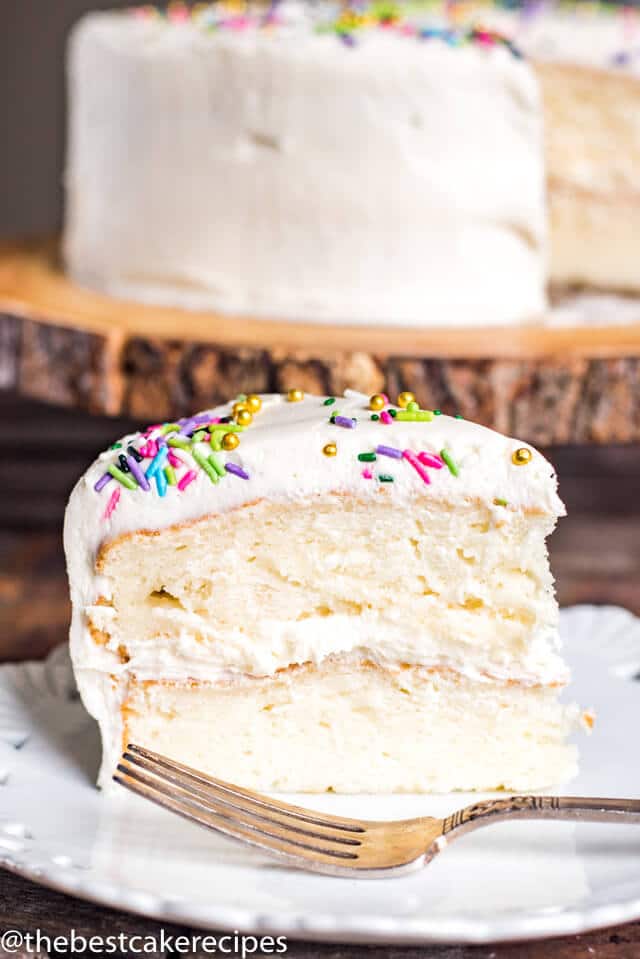 Gluten Free Vanilla Cake