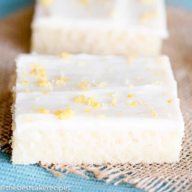 easy lemon sheet cake recipe