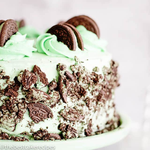 easy mint chocolate cake