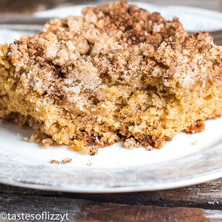 Cream Filled Coffee Cake Recipe {with Fluffy Meringue Cream Filling}