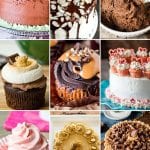 A bunch of different types of cakes