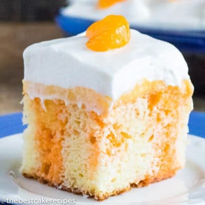 orange creamsicle poke cake 6