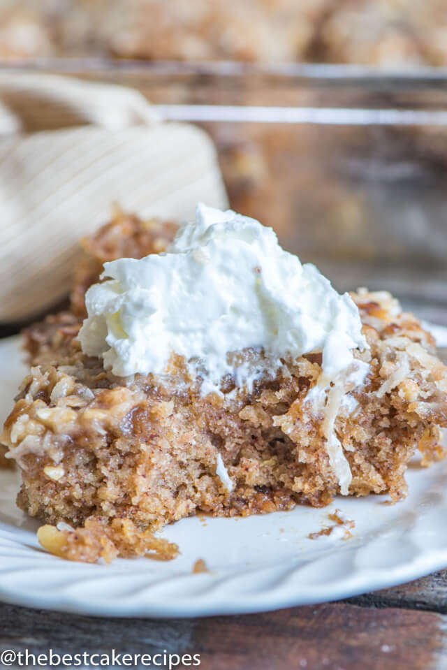 Oatmeal Cake Recipe With Broiled Coconut Topping Easy Cake Recipe 