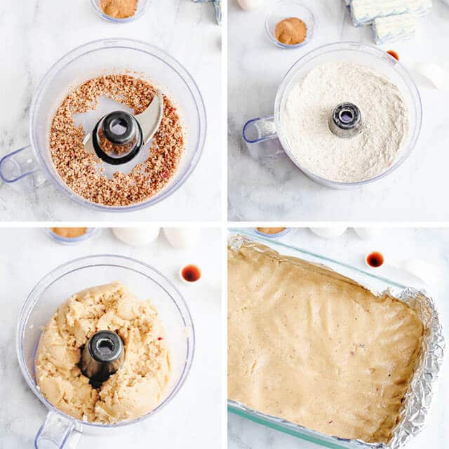 how to make pumpkin butter cake collage