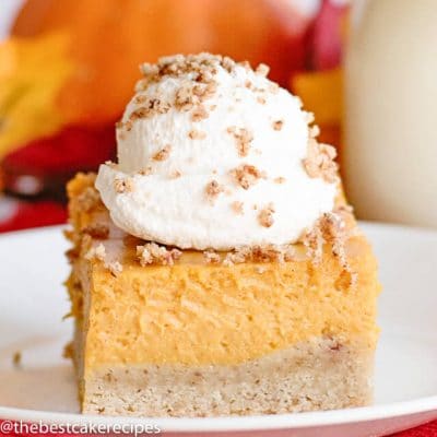 Pumpkin Gooey Butter Cake Recipe {Homemade Thanksgiving Dessert}