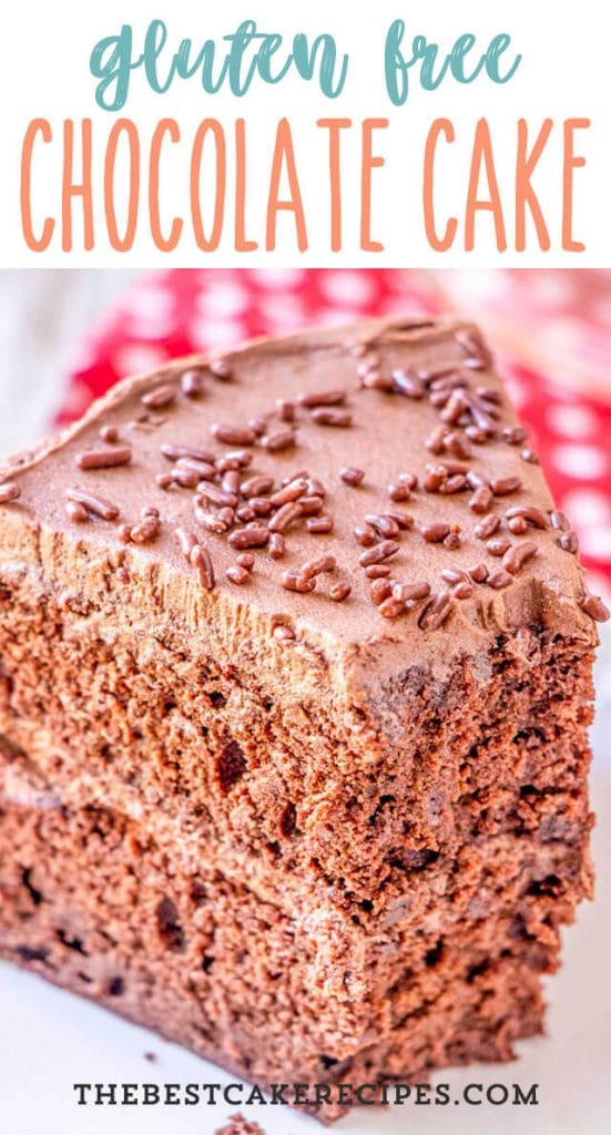 Gluten Free Chocolate Cake Recipe {Easy From Scratch Birthday Cake}
