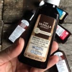 A bottle of vanilla extract
