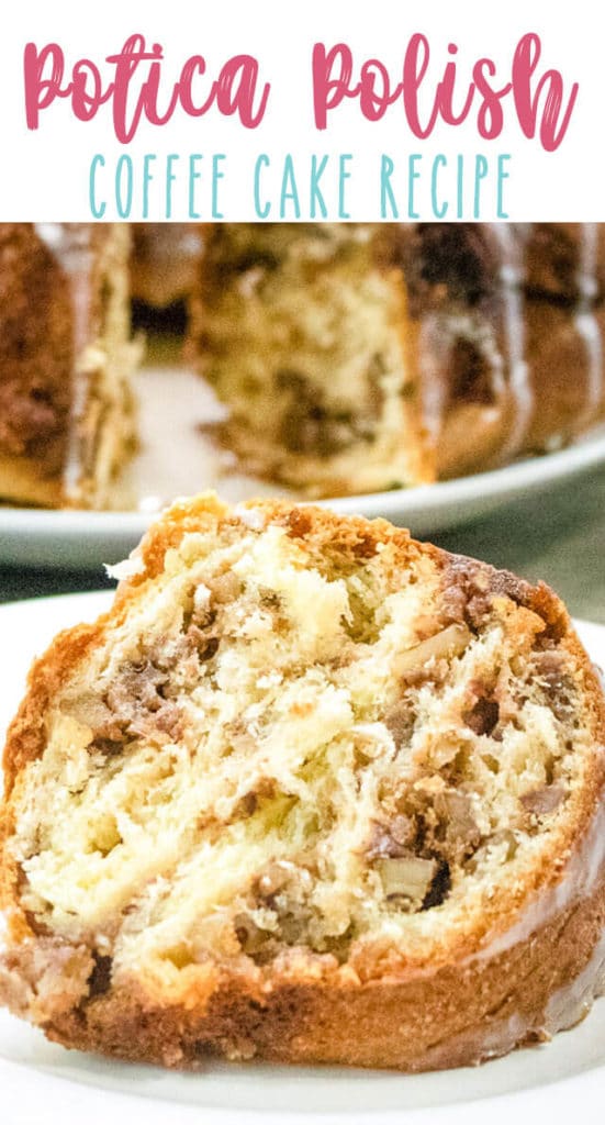 Potica Coffee Cake Recipe {Sweet Yeast Cake with Walnut Filling}