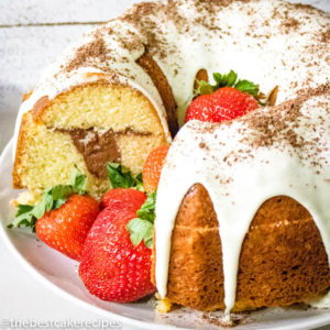 chocolate filled bundt cake