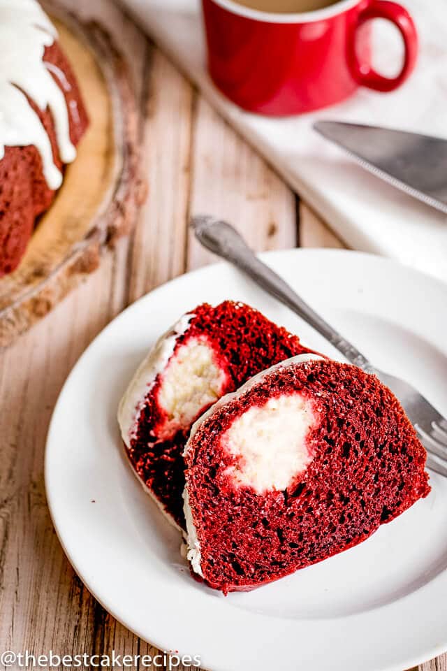 Filled Red Velvet Cake