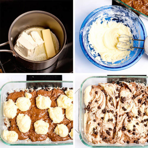 German Chocolate Earthquake Cake Recipe {Easy Cream Cheese Cake}