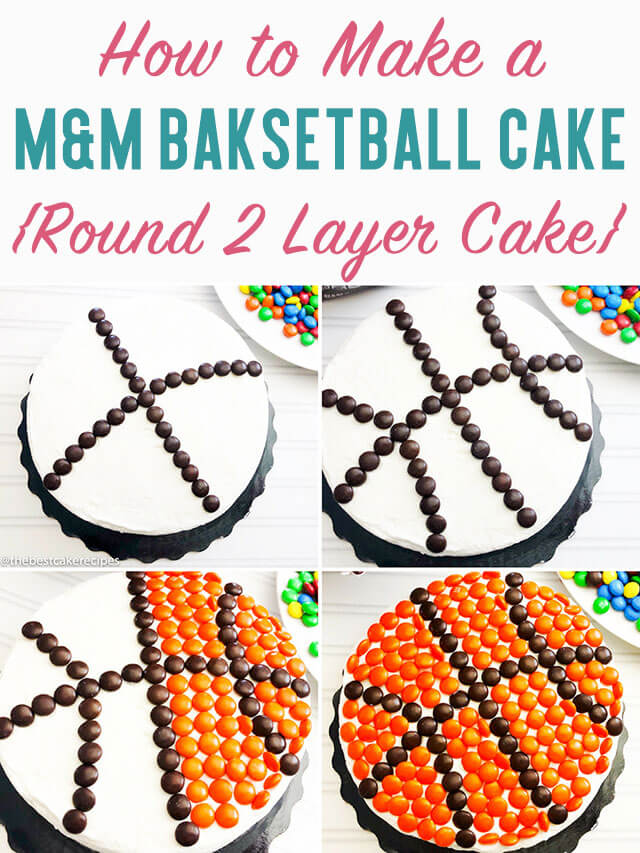 M&M basketball cake title image