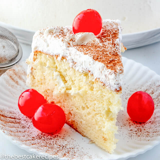 slice of Tres Leches Cake