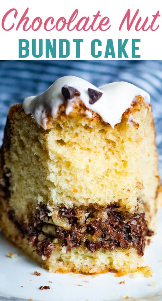 chocolate chip bundt cake title image