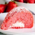 Filled Strawberry Bundt Cake