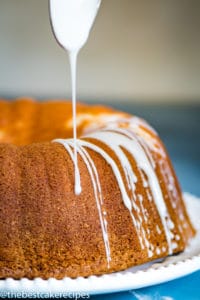 7UP Pound Cake Recipe With Lemon Glaze {Easy Bundt Cake}