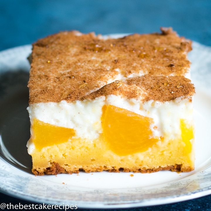 Peaches and cream cake recipe