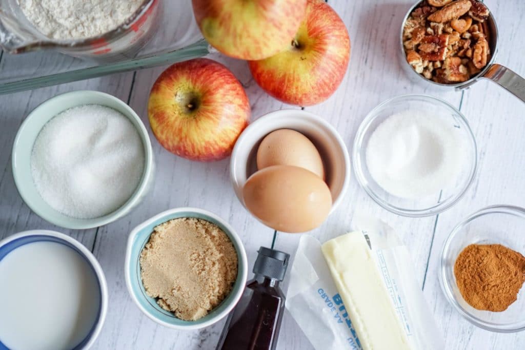 Apple Pie Cake ingredients