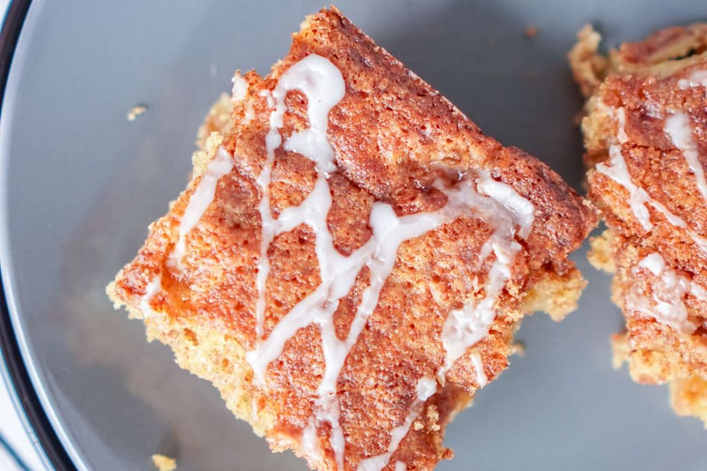 slice of Apple Pie Cake on a plate