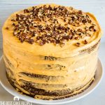 Pumpkin Chocolate Torte Recipe {Layered Chocolate Cake with Pumpkin}