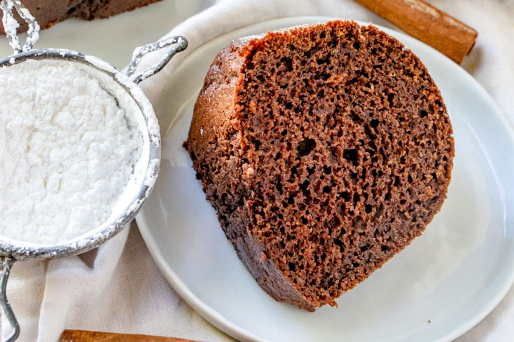 Chocolate Pumpkin Bundt Cake Recipe {Easy Semi-Homemade Cake}