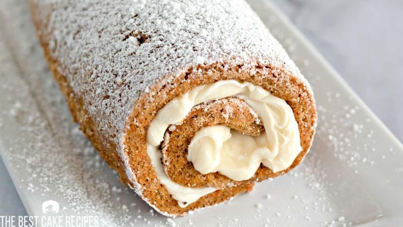 cake roll with cream cheese frosting