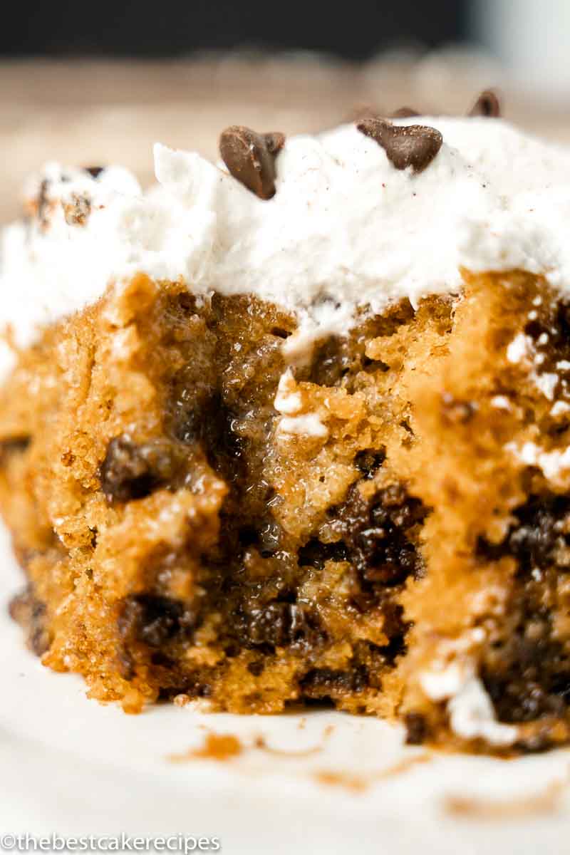 Pumpkin Chocolate Chip Poke Cake The Best Cake Recipes