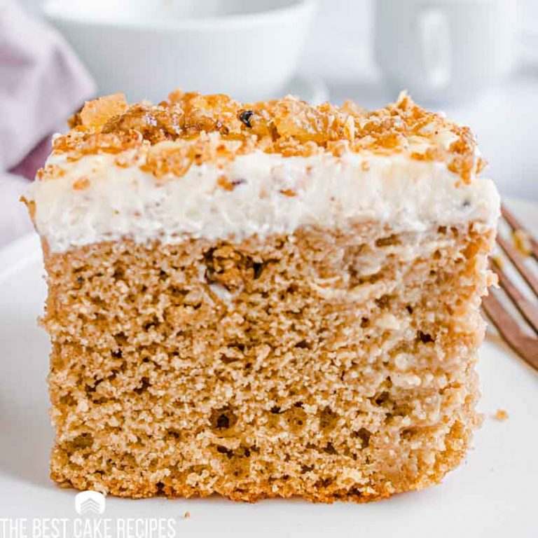 Pineapple Poke Cake Recipe {Easy Pudding Cake with Pineapple Rings}