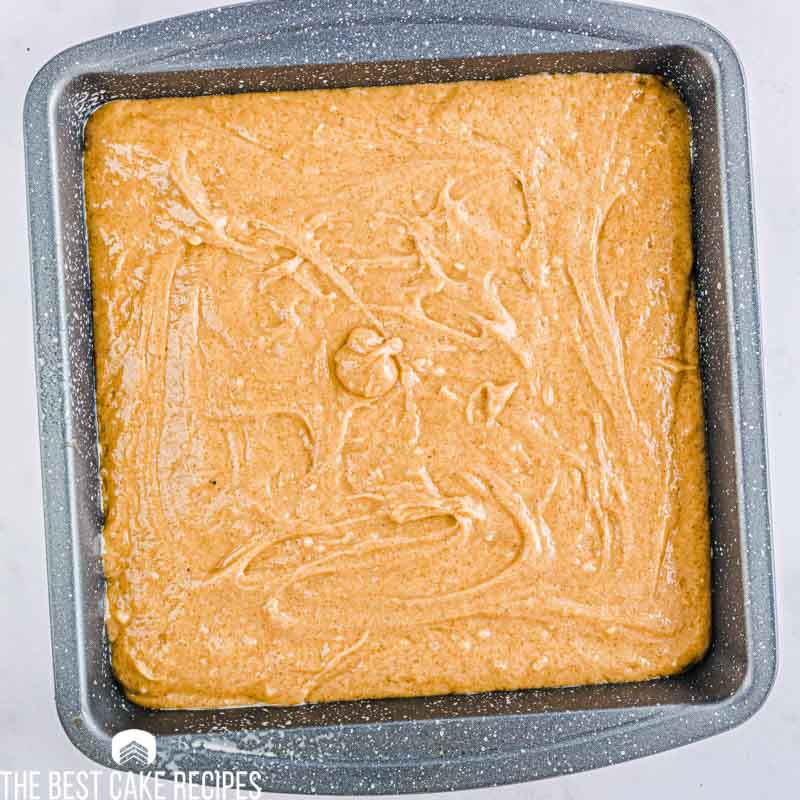 unbaked gingerbread poke cake