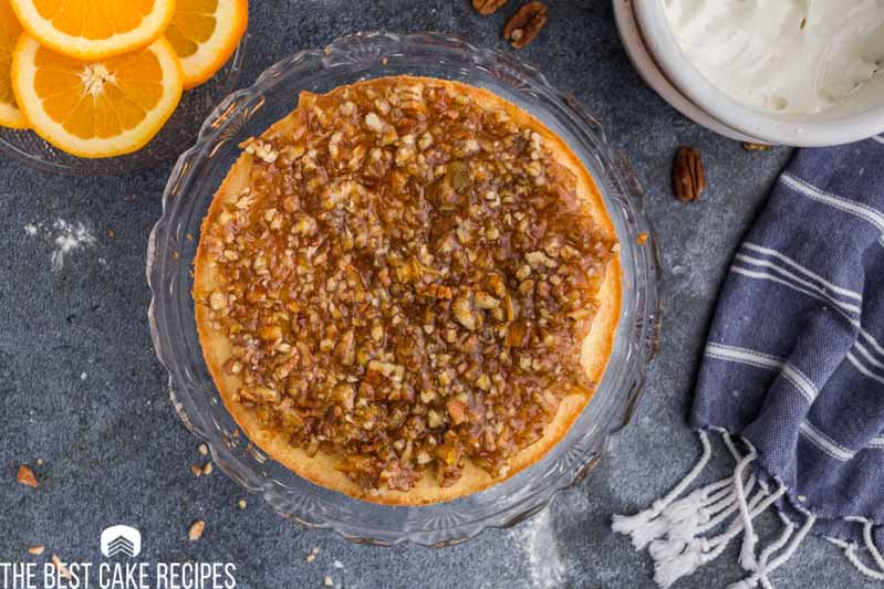 marmalade nut feeling on a layer cake