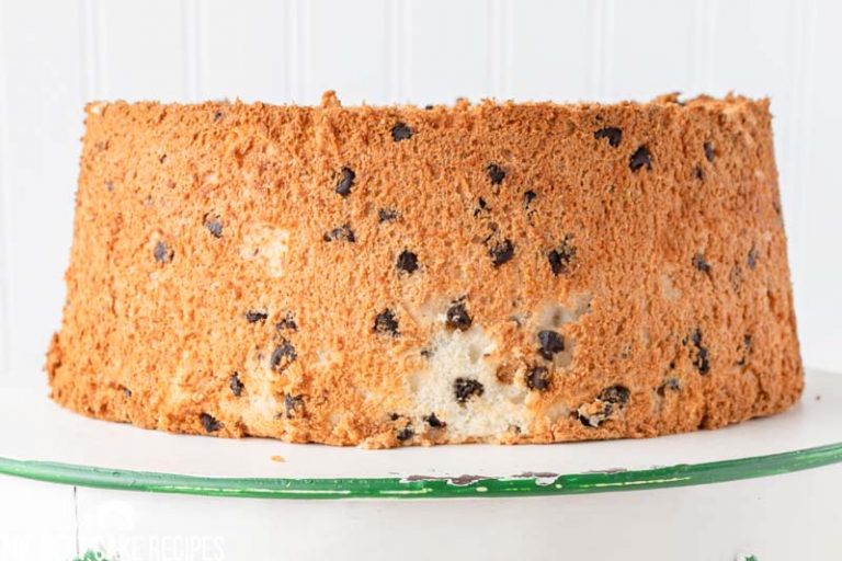 Mint Chocolate Chip Angel Food Cake The Best Cake Recipes