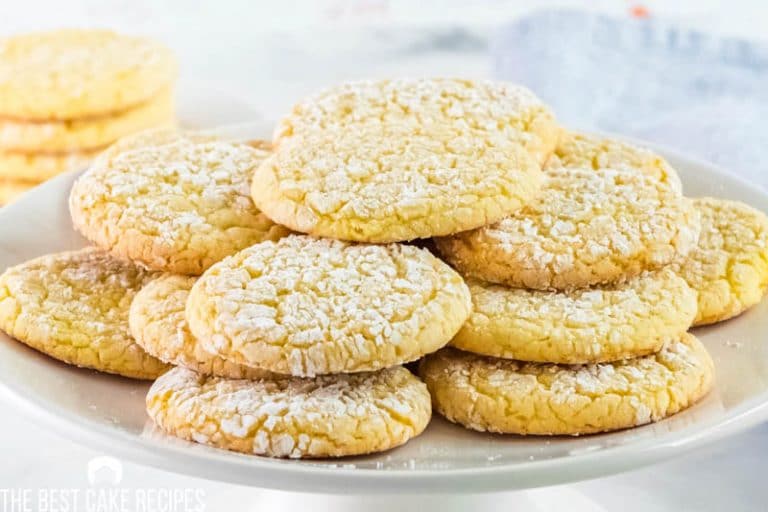 Lemon Crinkle Cake Mix Cookies The Best Cake Recipes