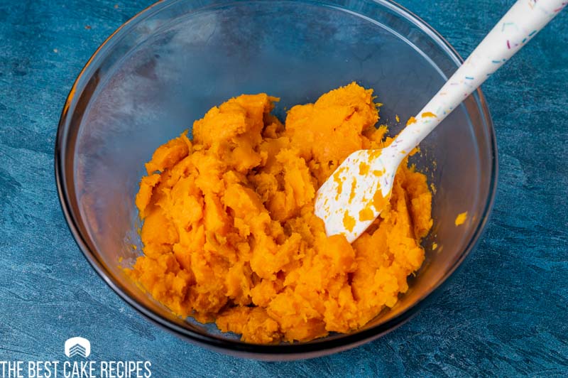 mashed sweet potatoes in a bowl