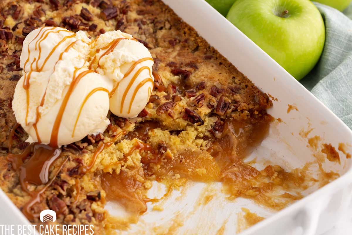Caramel Apple Dump Cake The Best Cake Recipes