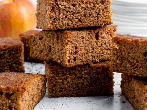 Spiced Apple Cider Charlotte Cake #AppleWeek - Love and Confections