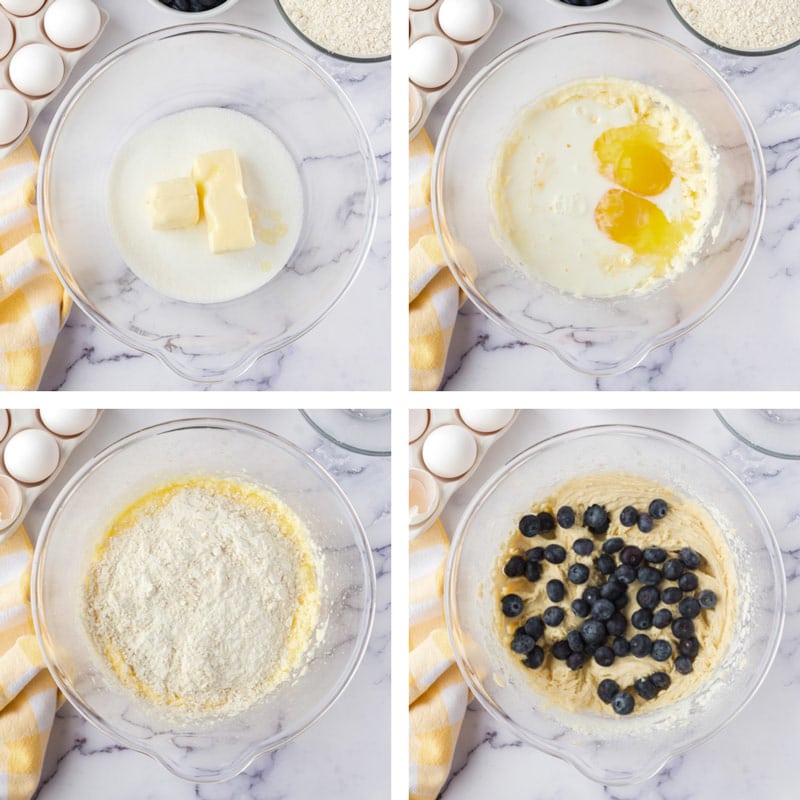 how to make blueberry cupcakes
