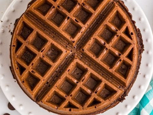 Chocolate Waffles (From Scratch) - Sugar and Soul