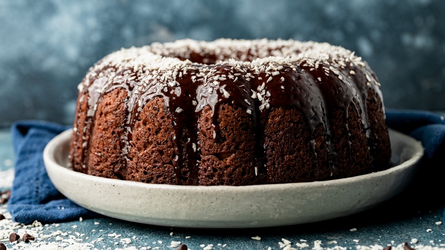 Instant Pot German Chocolate Bundt Cake - 365 Days of Slow Cooking