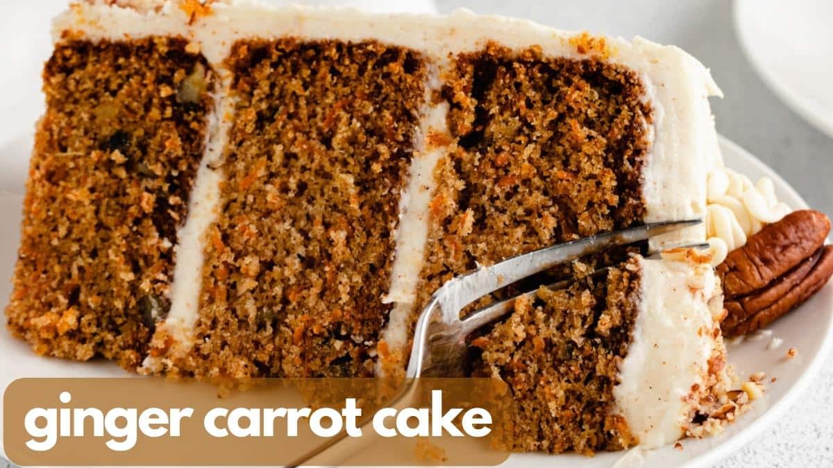 Ginger Carrot Cake Recipe The Best Cake Recipes 7072